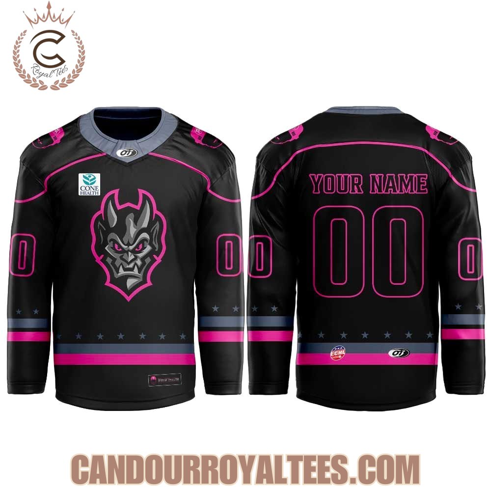 Greensboro Gargoyles celebrate Biz’s birthday Hockey Jersey