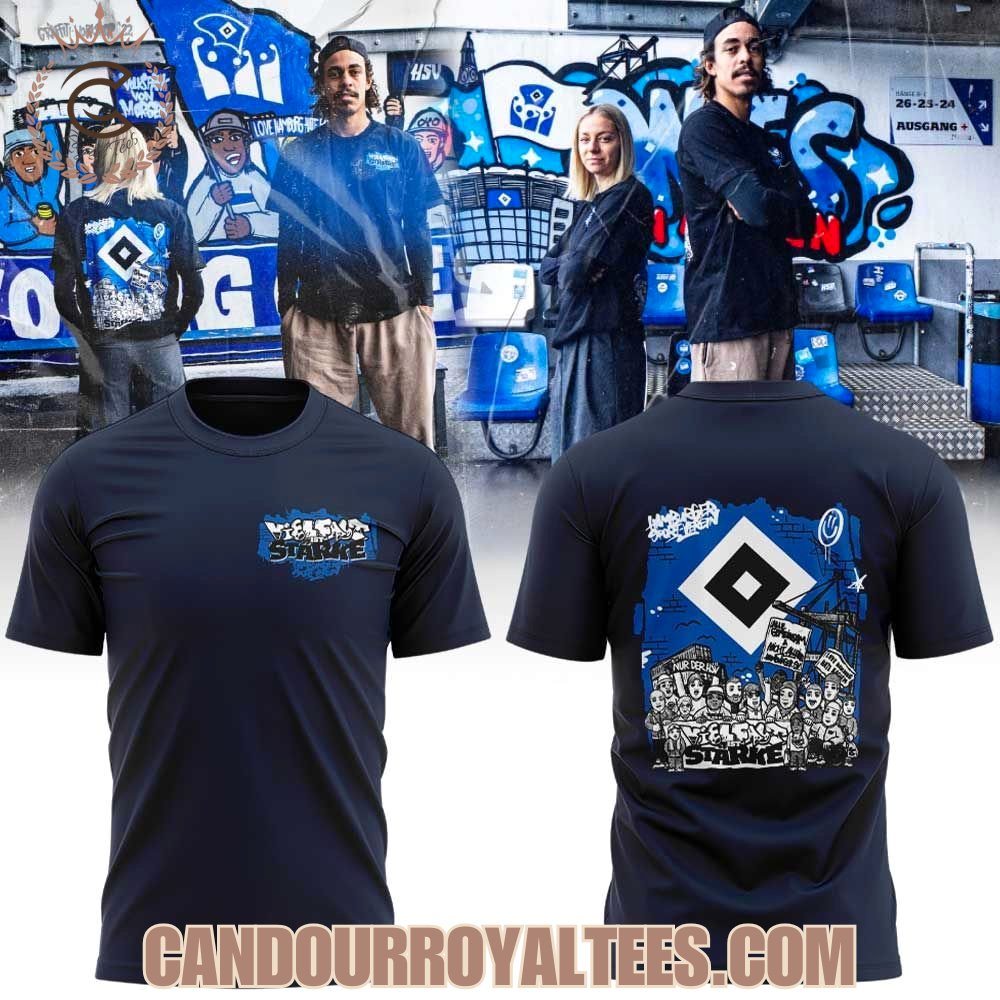 Hamburger SV Vielfalt ist Stärke T-Shirt, Hoodie