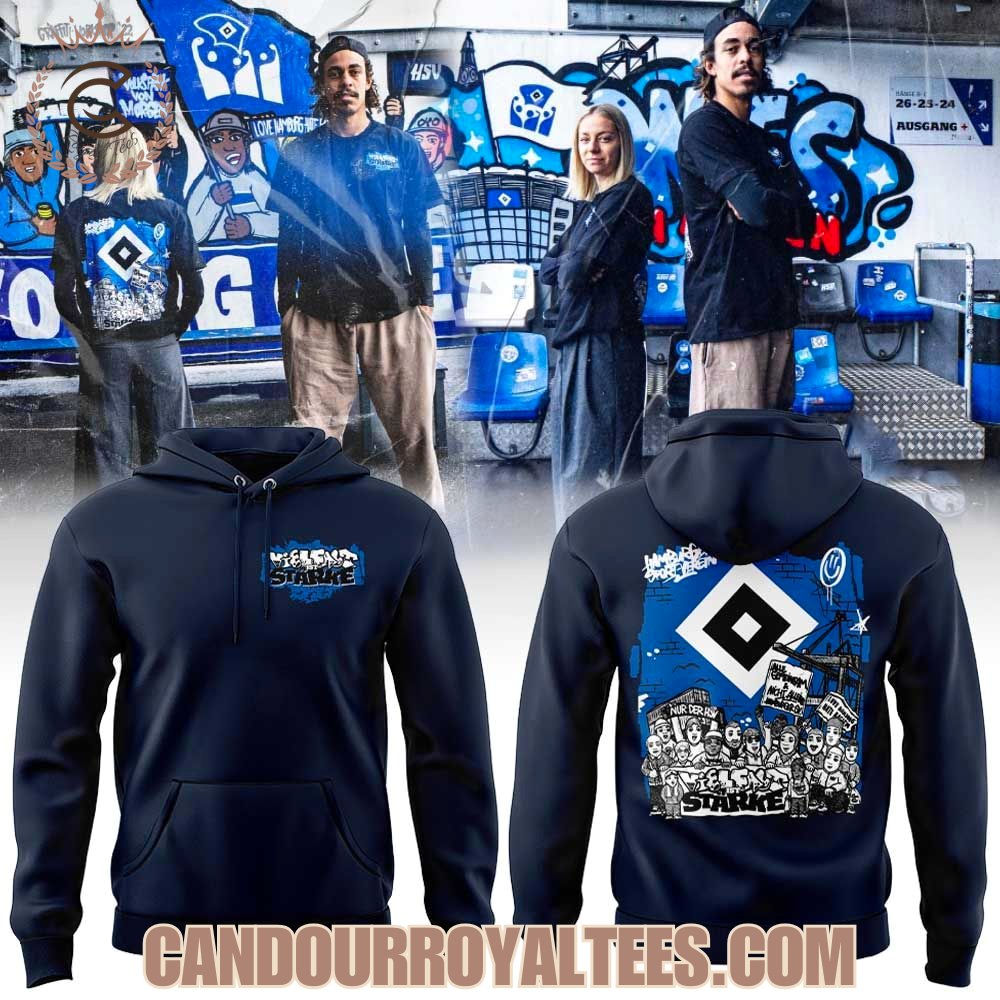 Hamburger SV Vielfalt ist Stärke T-Shirt, Hoodie