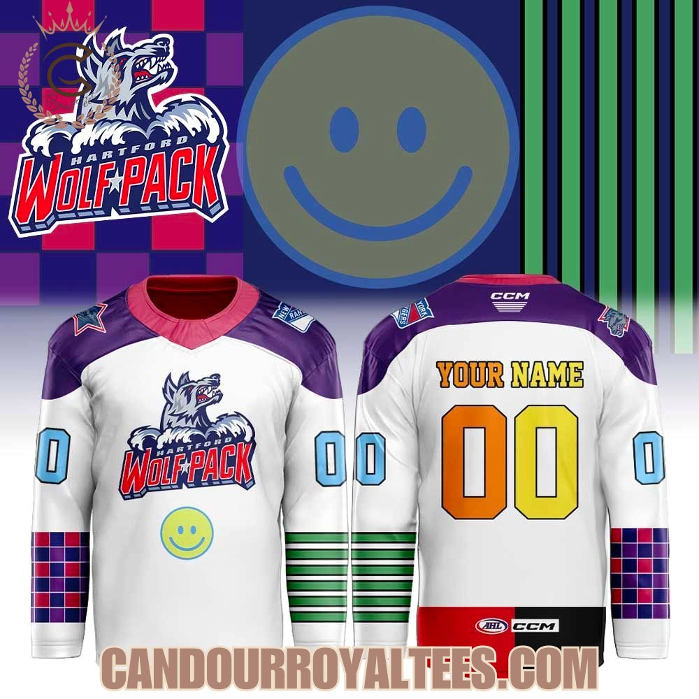Hartford Wolf Pack Our Specialty Warmup Hockey Jersey
