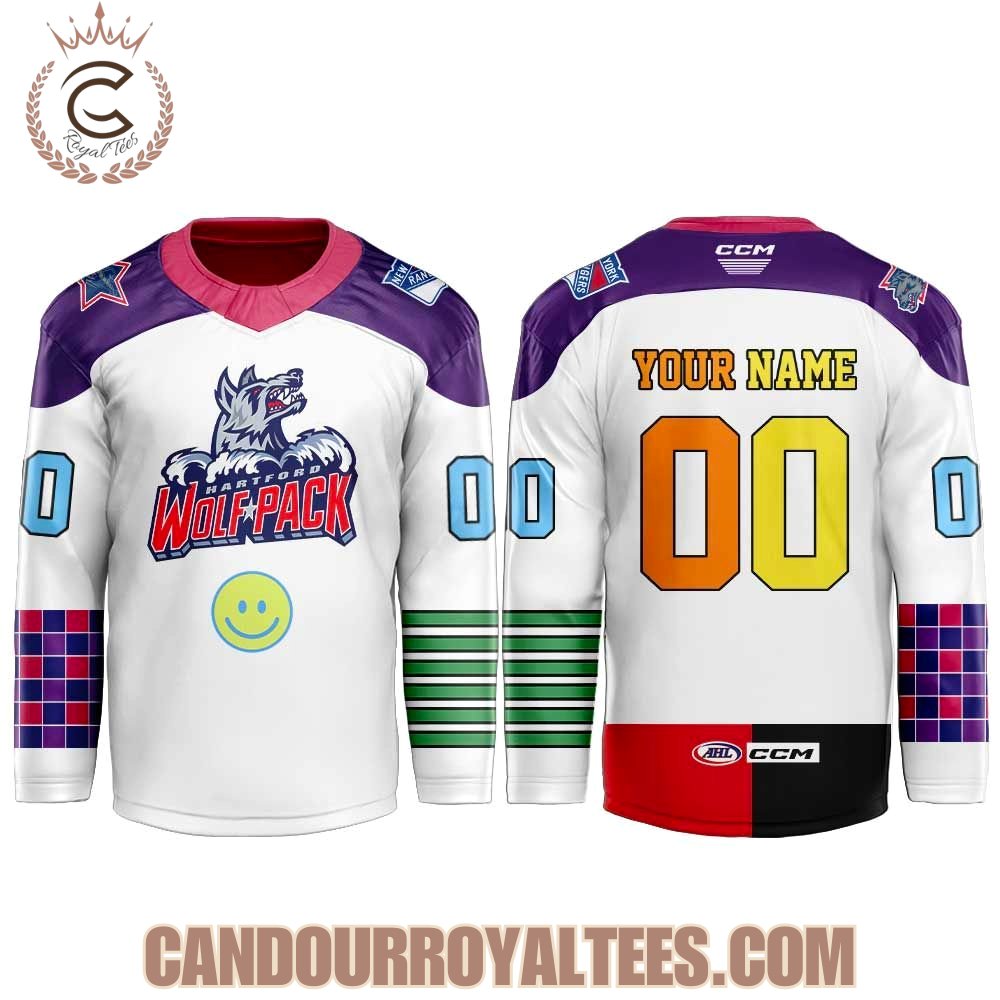 Hartford Wolf Pack Our Specialty Warmup Hockey Jersey
