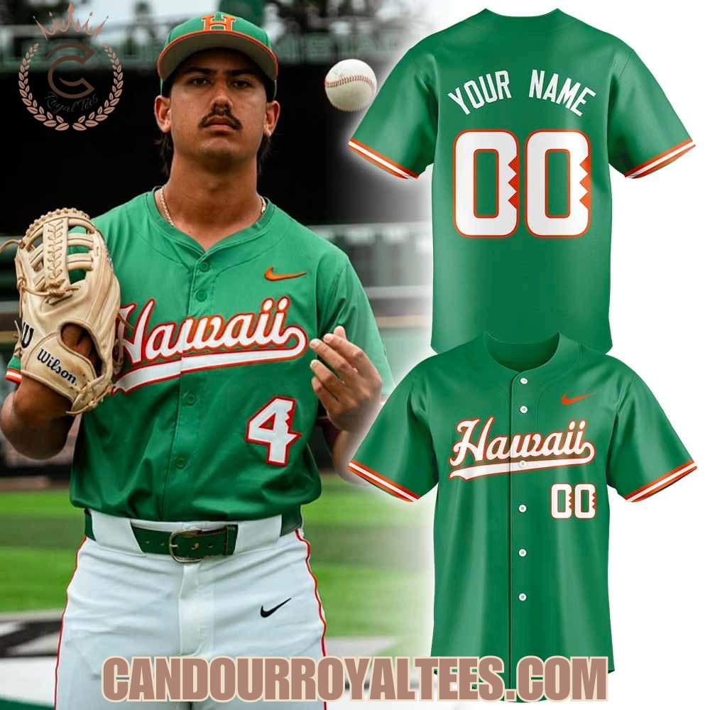 Hawaii Baseball New Uniform 2026 Jersey