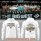 Hawaii Basketball 2026 The Big West Credit Union 1 Men’s Basketball Champions Shirt White