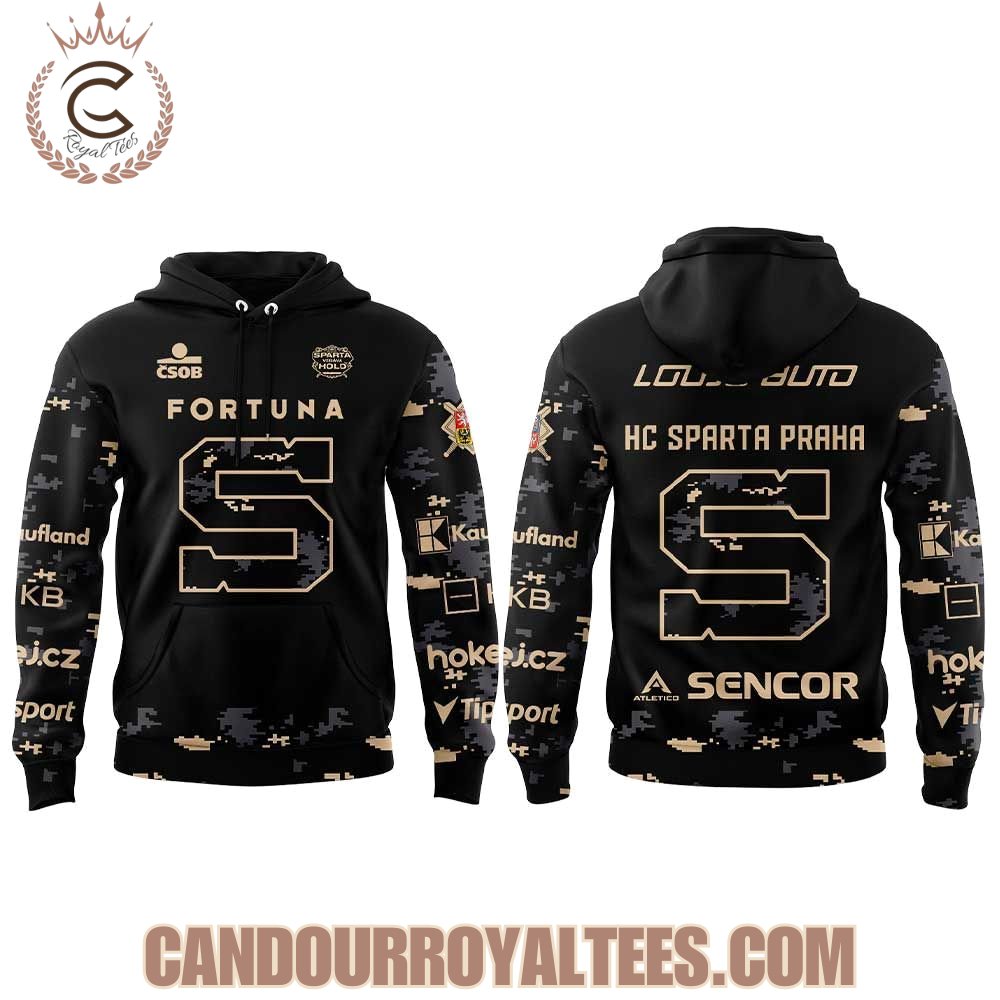 HC Sparta Praha Sparta Give Up Hold Uniform 2026 Hoodie