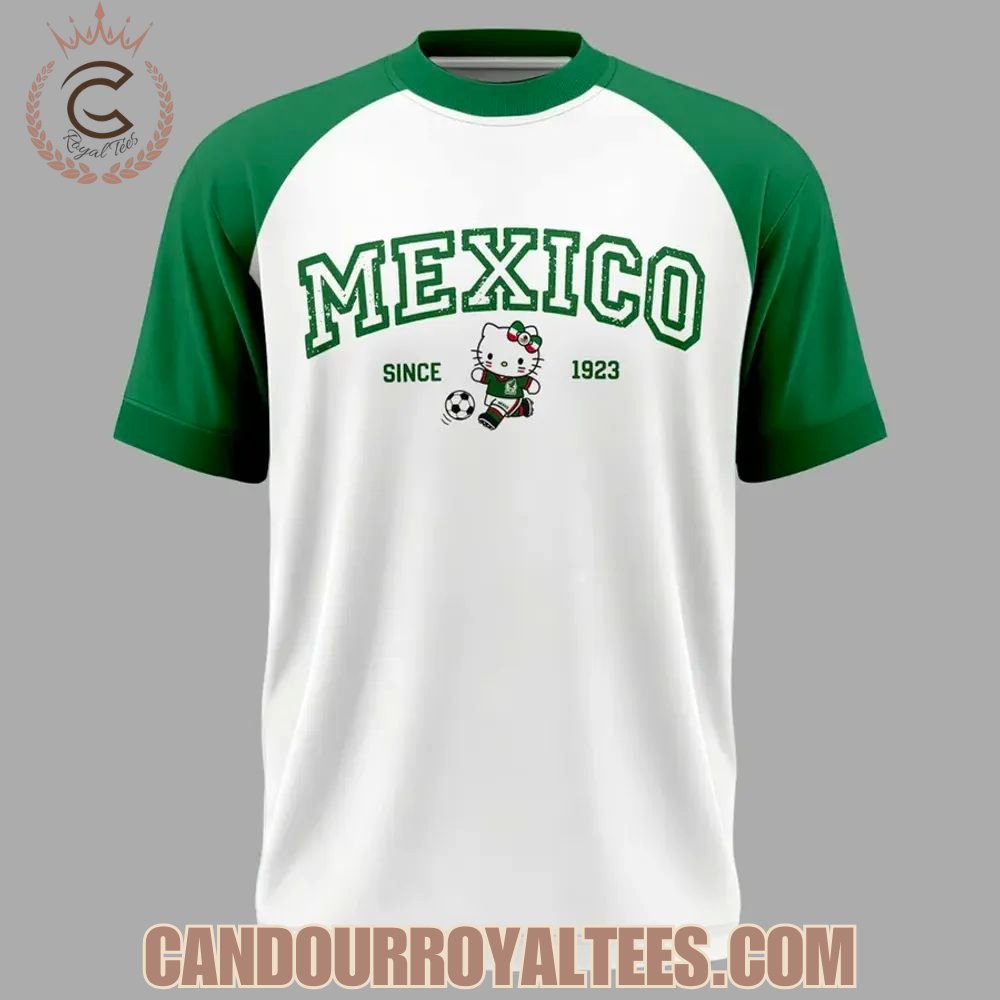 Hello Kitty x Mexico Soccer Since 1923 T-Shirt, Hoodie