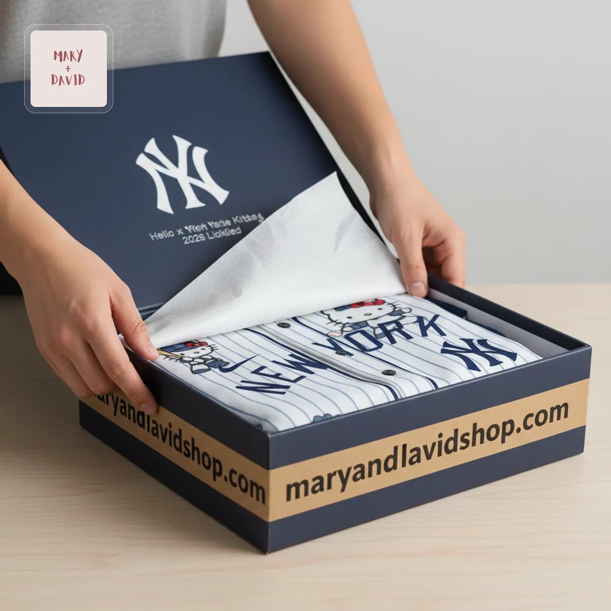 Hello Kitty x New York Yankees 2026 Limited Edition Baseball Jersey