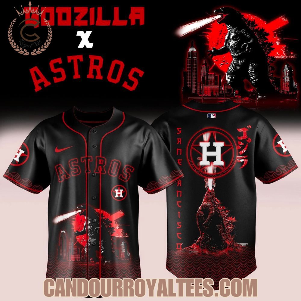 Houston Astros x Godzilla 2026 Jersey
