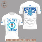 Idaho Vandals Big Sky WBB Champions 2026 T-Shirt