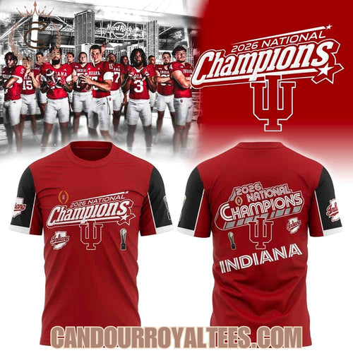 Indiana Hoosiers 2026 National Champions Tshirt, Hoodie