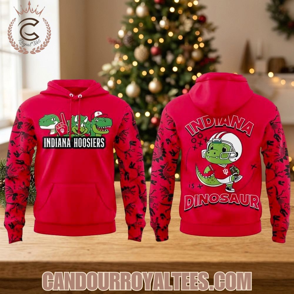 Indiana Hoosiers x Dinosaur 2026 Hoodie