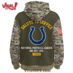 Indianapolis Colts 2025 Salute to Service Hoodie, Long Pants