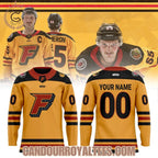 Indy Fuel And It Was All Yellow Hockey Jersey