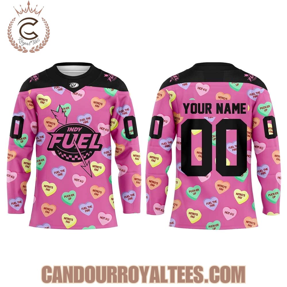 Indy Fuel Valentine’s Day Hockey Jersey