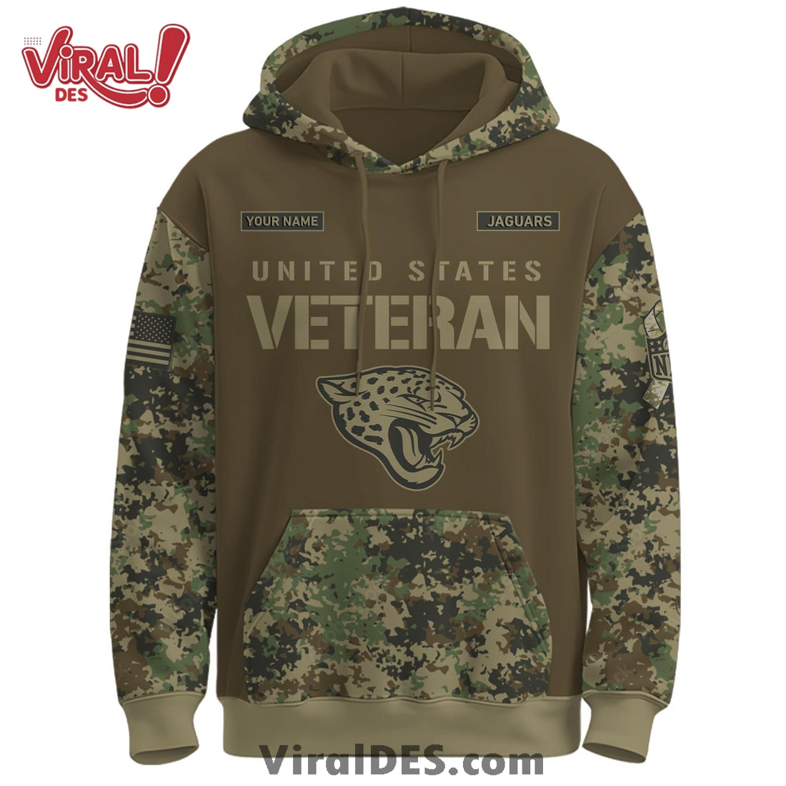 Jacksonville Jaguars Salute to Service Limited Editions Hoodie