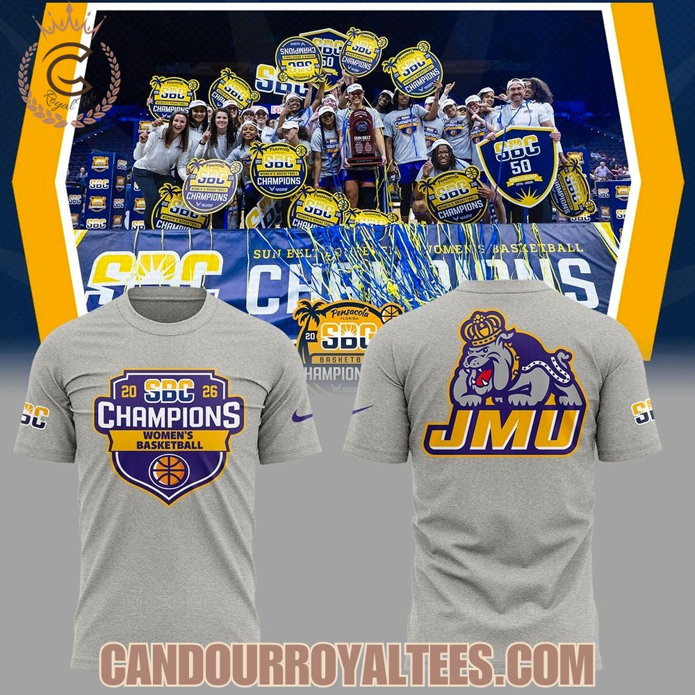 JMU 2026 SBC Champions Women’s Basketball Tshirt, Hoodie