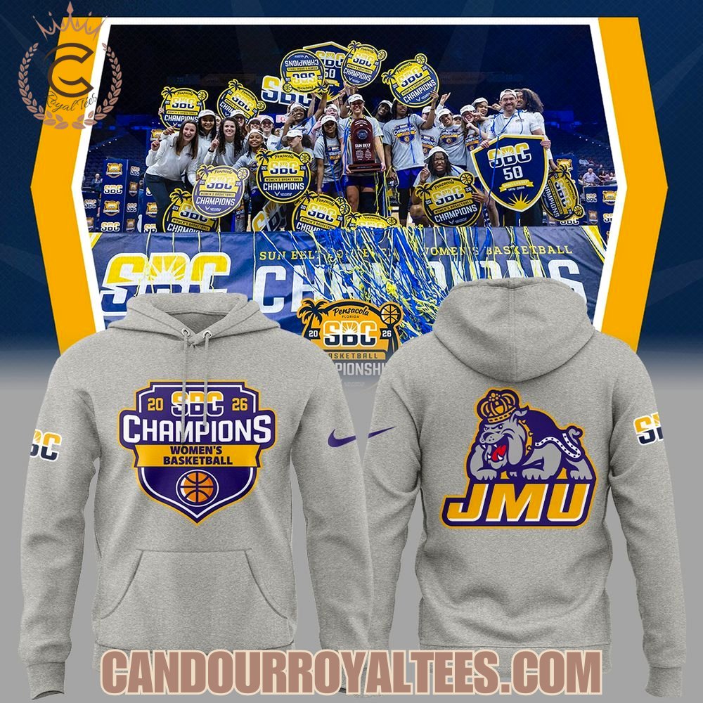 JMU 2026 SBC Champions Women’s Basketball Tshirt, Hoodie