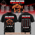 Jonas Brothers New York Burning Up Tour 2026 Shirt