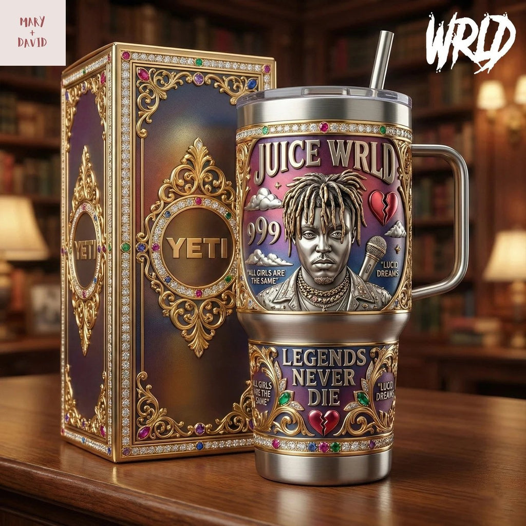 Juice WRLD Legends Never Die Tumbler