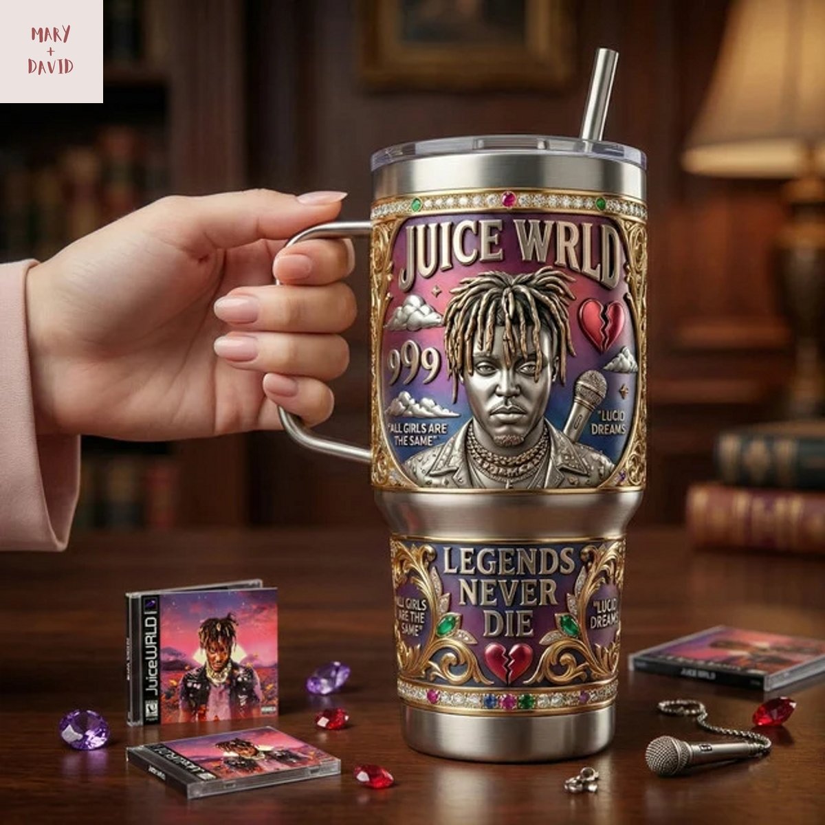 Juice WRLD Legends Never Die Tumbler