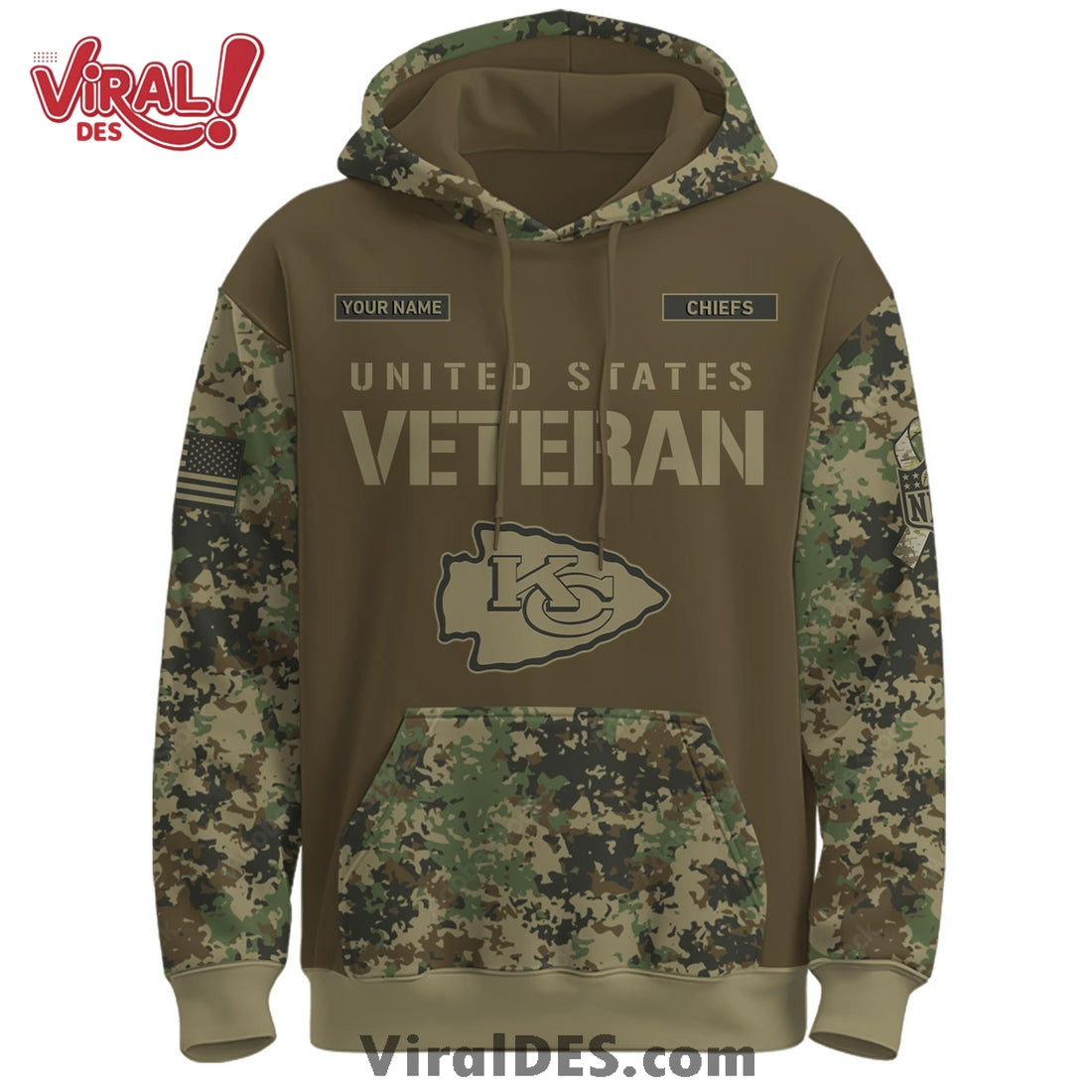 Kansas City Chiefs Salute to Service Limited Editions Hoodie