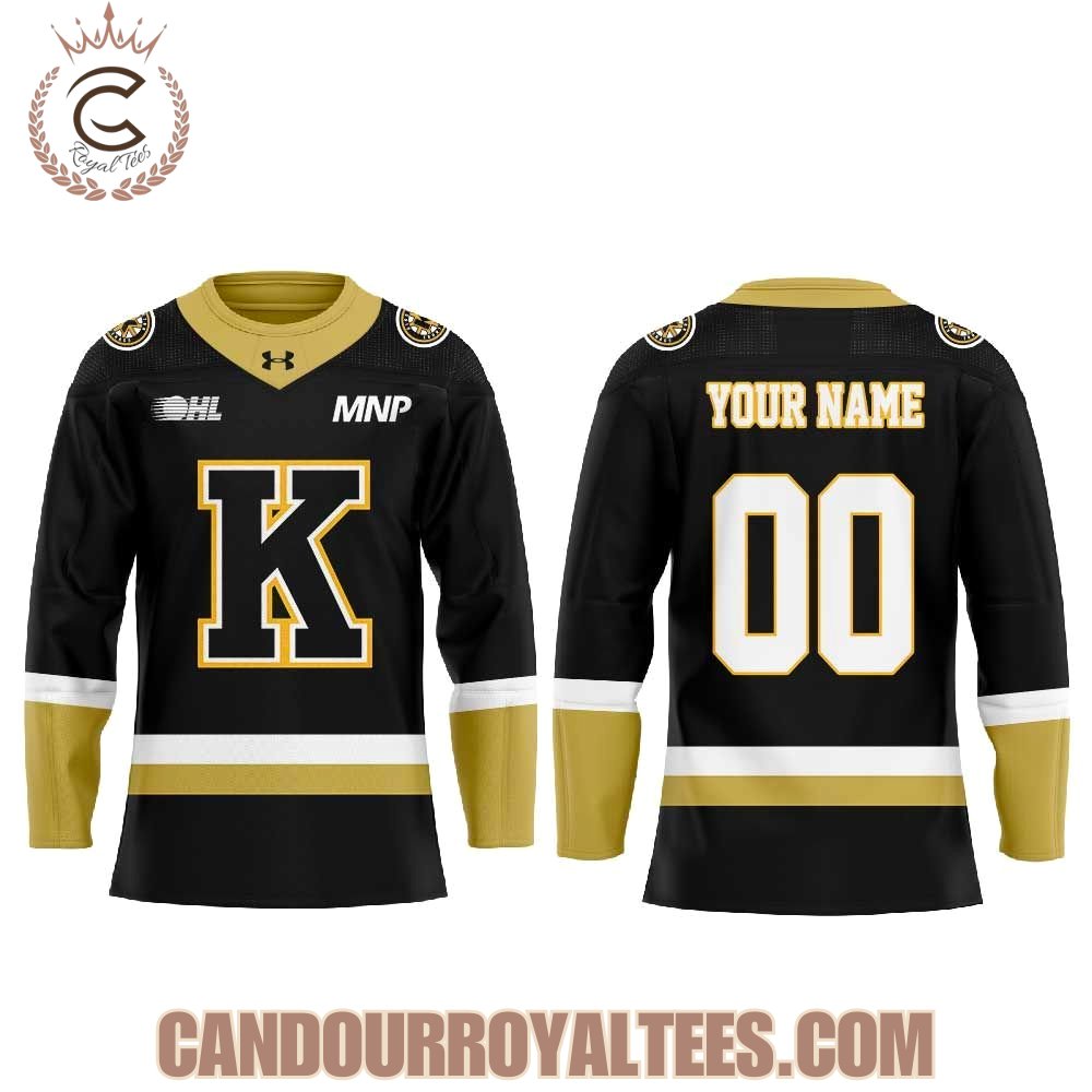Kingston Frontenacs Our dark-colored jerseys have arrived too! Hockey Jersey