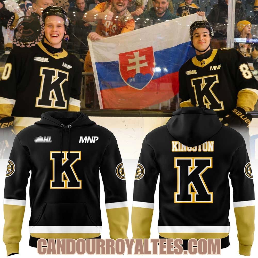 Kingston Frontenacs Our dark-colored jerseys have arrived too! Hoodie