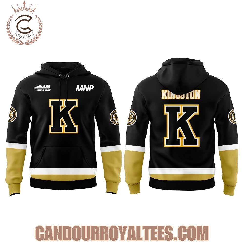 Kingston Frontenacs Our dark-colored jerseys have arrived too! Hoodie