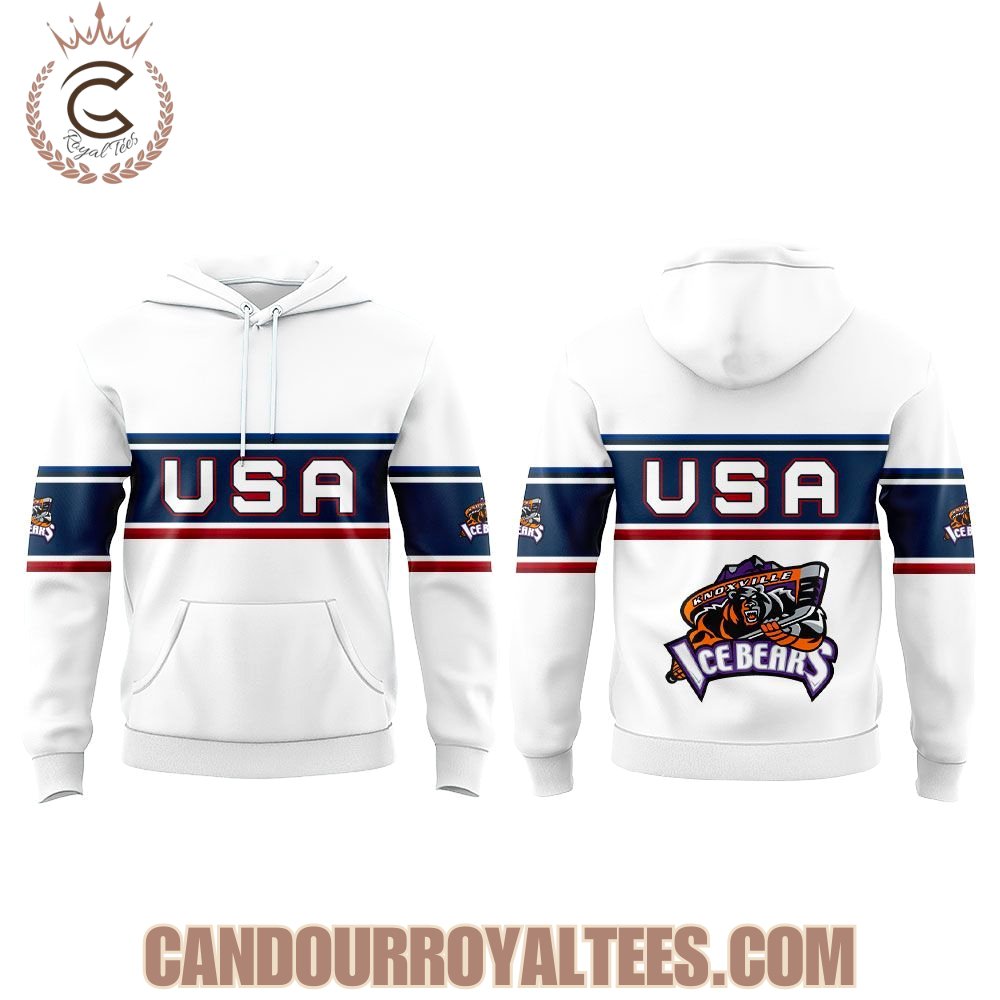 Knoxville Ice Bears Go for Gold Night Hoodie