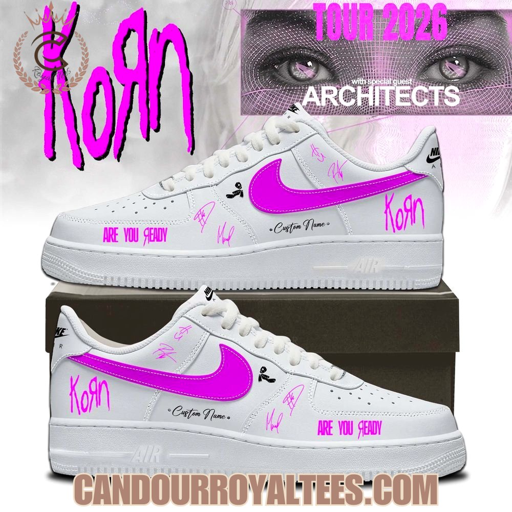 Korn Are You Ready Tour 2026 Air Force 1