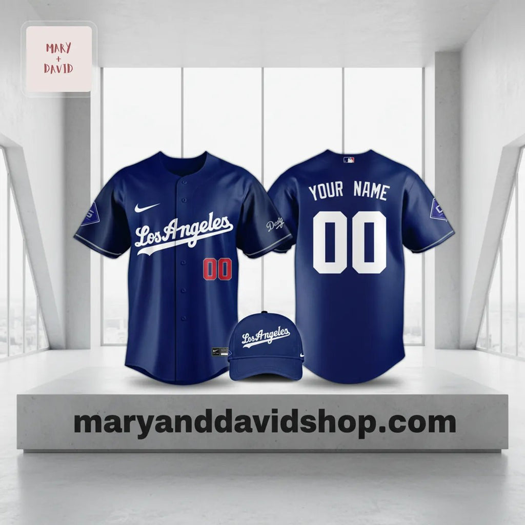 LA Dodgers “Taking Our Blue On The Road” 2026 Limited Edition Custom Baseball Jersey