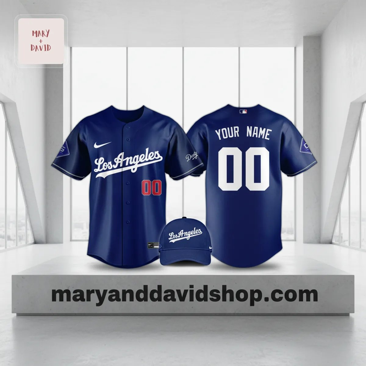 LA Dodgers “Taking Our Blue On The Road” 2026 Limited Edition Custom Baseball Jersey