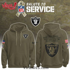 Las Vegas Raiders Salute To Service Limited Edition Shirt