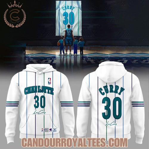 Legend Charlotte Hornets Dell Curry’s Hoodie