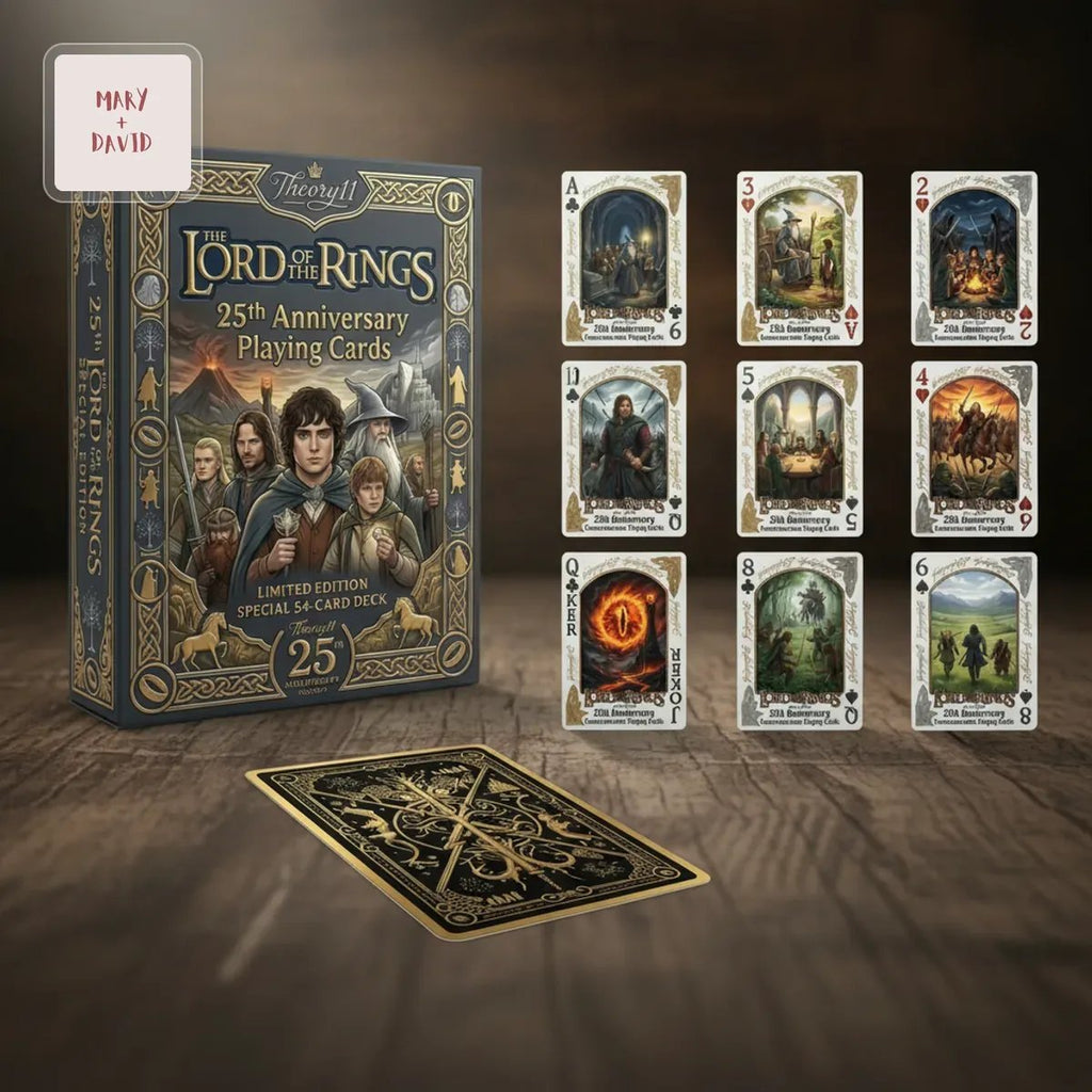 Lord of the Rings 25th Anniversary Limited Edition Playing Cards