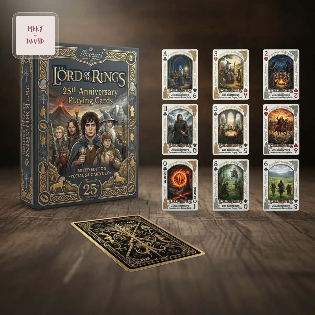 Lord of the Rings 25th Anniversary Limited Edition Playing Cards