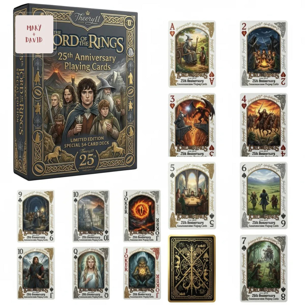 Lord of the Rings 25th Anniversary Limited Edition Playing Cards