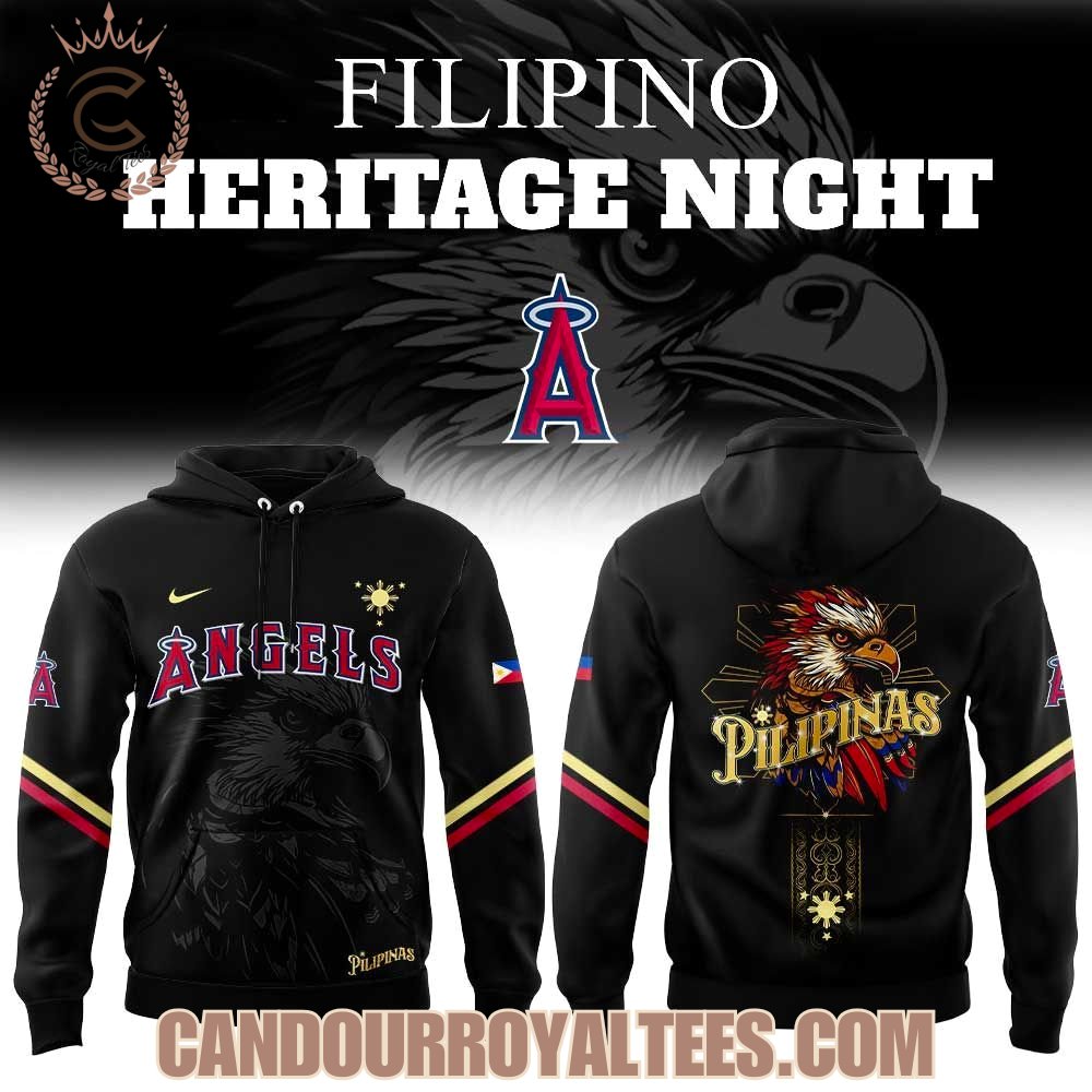 Los Angeles Angels Filipino Heritage Night 2026 Hoodie