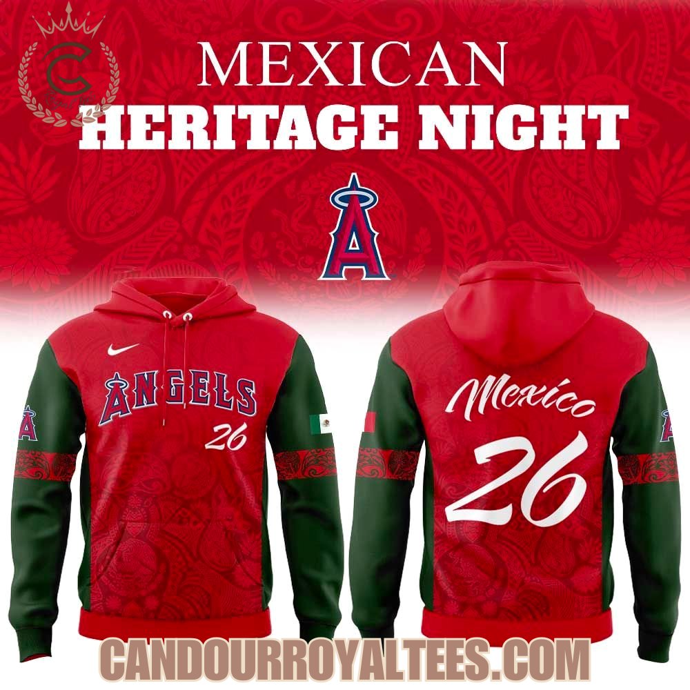 Los Angeles Angels Mexican Heritage Day 2026 Hoodie