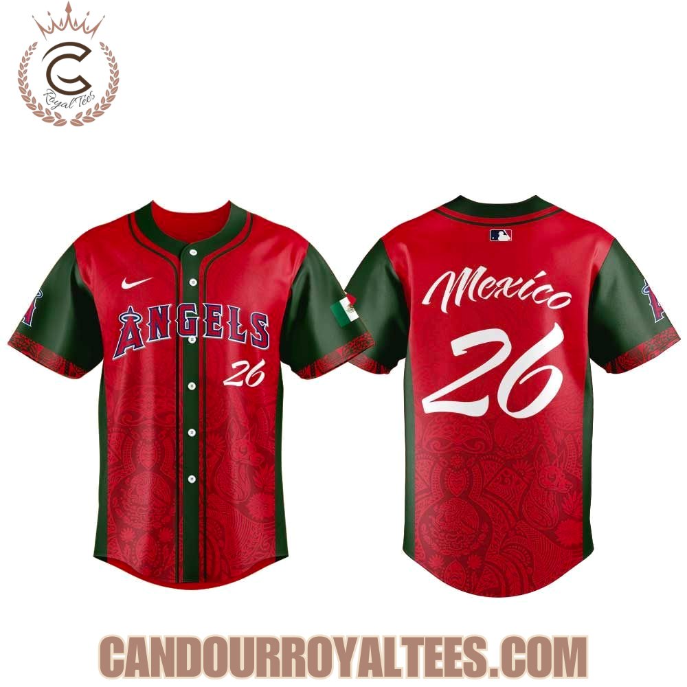 Los Angeles Angels Mexican Heritage Day 2026 Jersey