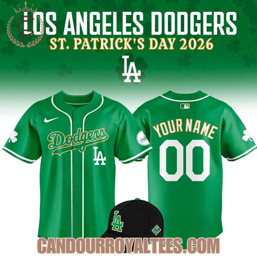 Los Angeles Dodgers 2026 St. Patrick’s Day Jersey