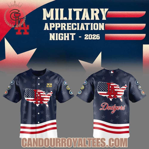 Los Angeles Dodgers Military Appreciation 2026 Jersey