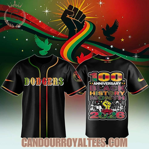 Los Angeles Dodgers x Black History Month 1926-2026 Jersey