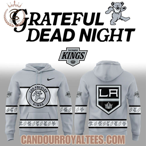 Los Angeles Kings 2026 Grateful Dead Night Hoodie