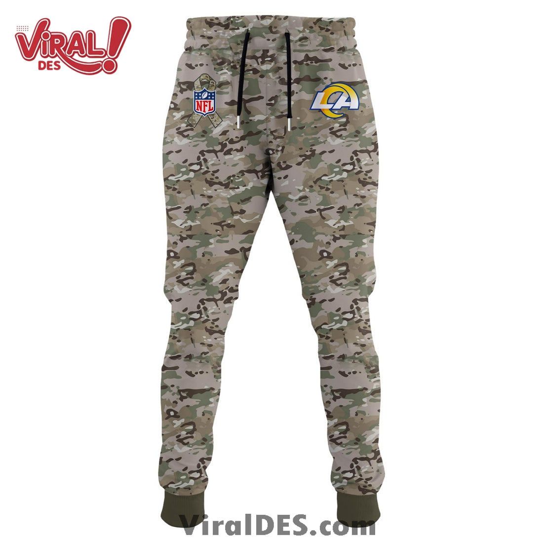Los Angeles Rams 2025 Salute to Service Hoodie, Long Pants