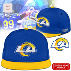 Los Angeles Rams Official NFL Team Logo Premium Fan Cap