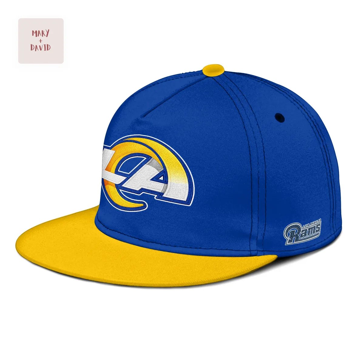 Los Angeles Rams Official NFL Team Logo Premium Fan Cap