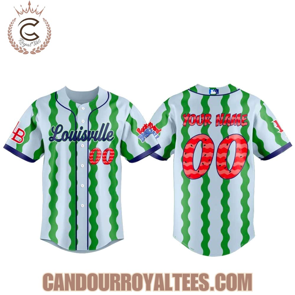 Louisville Bats Backyard Baseball Melonhead Jersey