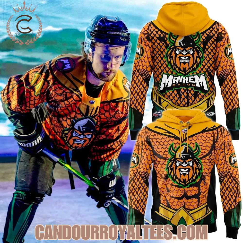 Macon Mayhem x Super Hero 2026 Hoodie