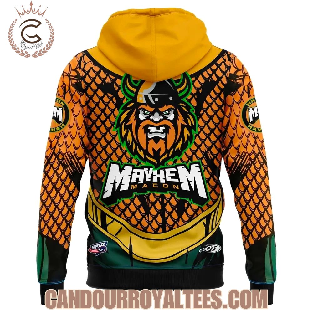 Macon Mayhem x Super Hero 2026 Hoodie