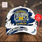 Michigan Wolverines 2026 NCAA Men’s Basketball National Champs Personalized Cap